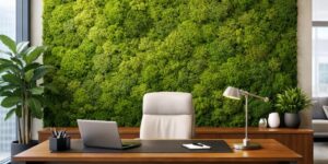 Kreative Wandgestaltung für Ihr Büro: Vorteile einer Mooswand